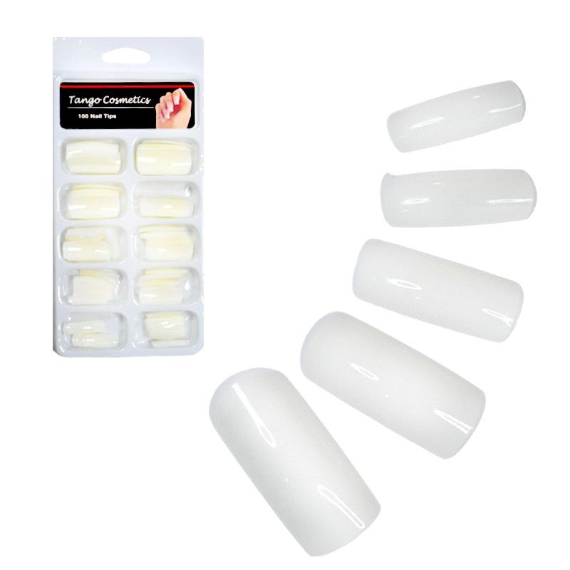 Set de 100 tips de uñas Tango Cosmetics surtidos