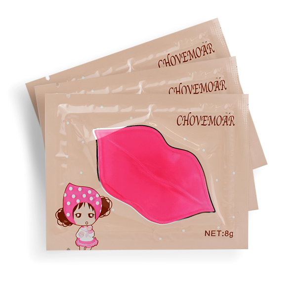 Colágeno para labios empaque rosado Chovemoar