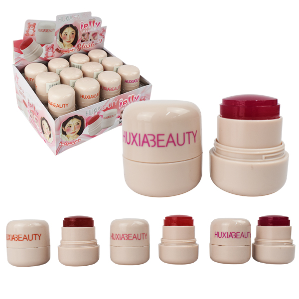 Rubor y Labial 2 en 1 En Presentación Jelly Huxiabeauty