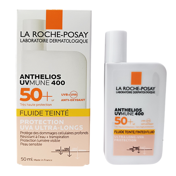 Protector Solar Anthelios UV MUNE 400 Con Color
