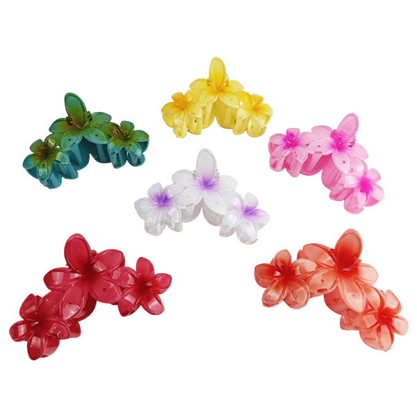 GANCHO HAWAIANOS PRESENTACIÓN 3 FLORES COLORES SURTIDOS