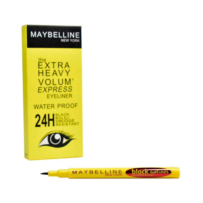 Delineadores Maybeline new york 24h caja amarilla