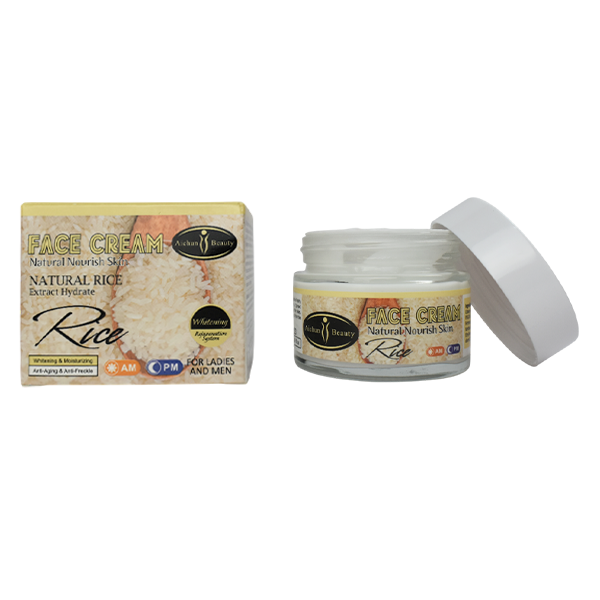 Crema facial hidratante de arroz Aichun Beauty