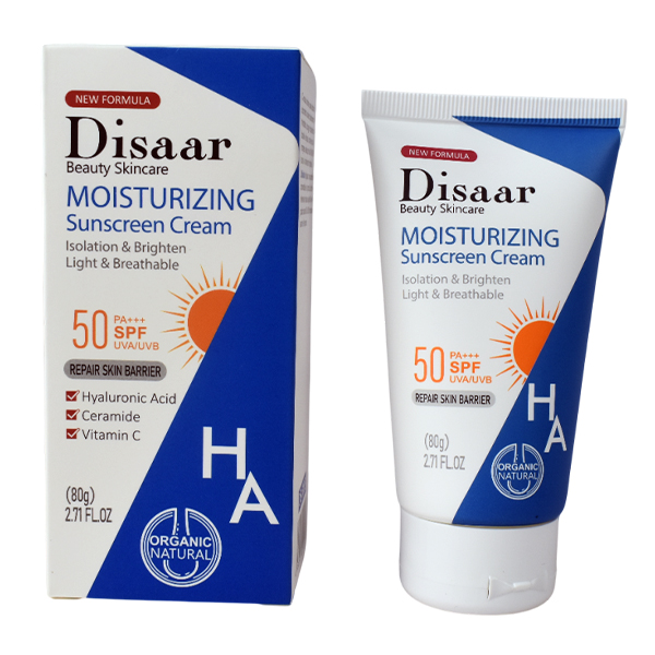 Bloqueador Solar 50 SPF PA+++ Disaar 80g.