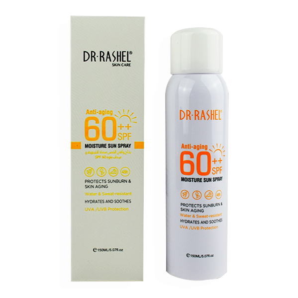 Protector Solar en Spray Anti-Envejecimiento Resistente Al Agua y Al Sudor DR Rashel 150 ML