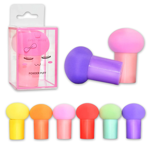 Esponja para maquillaje con diseño de hongo - Sweet Queen