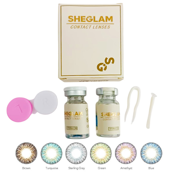 Lentes de contacto Sheglan colores variados