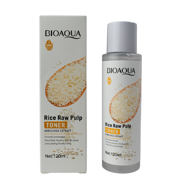 Tonico Facial Bioaqua De Extracto De Arroz 120Ml