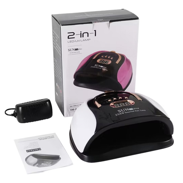 Lampara para uñas 2 en 1 LED / UV LAMP 256w Sun C4 Plus