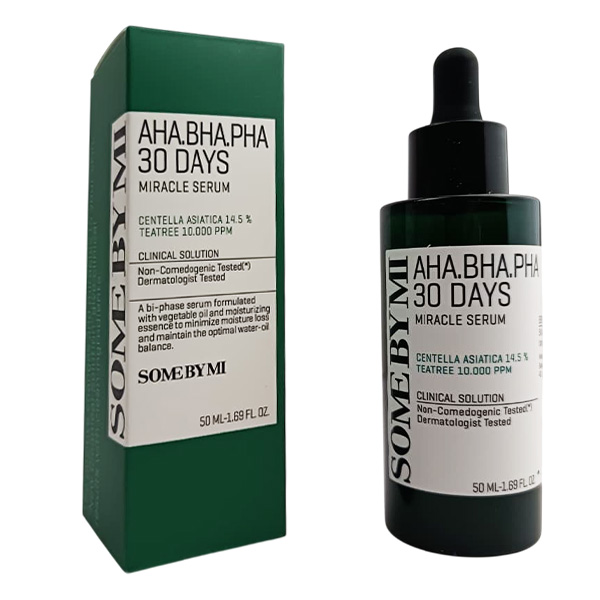 Serum bifásico con sentella asiatica y árbol de té - Some by Mi