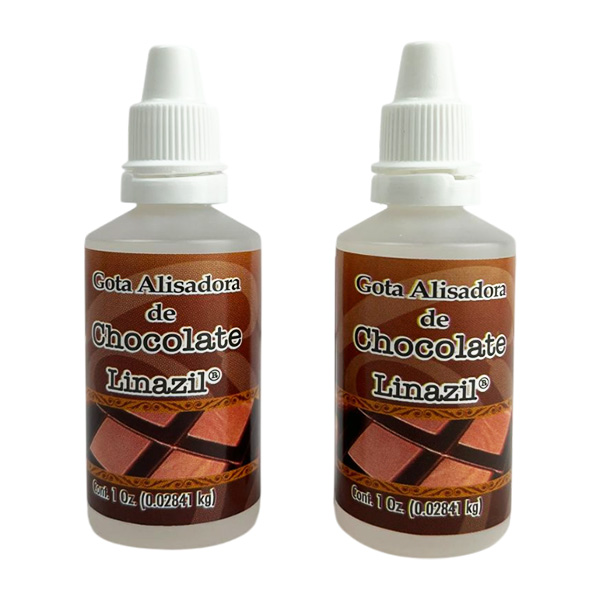 Gota alisadora de chocolate linazil - Dideco