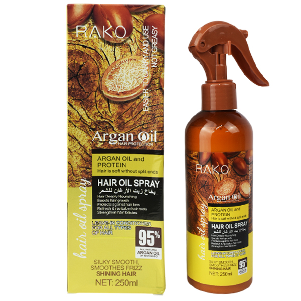 Spray Para El Cabello Rako De Argan Con Proteina