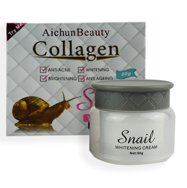 Crema blanqueadora con extracto de colágeno - Aichun Beauty