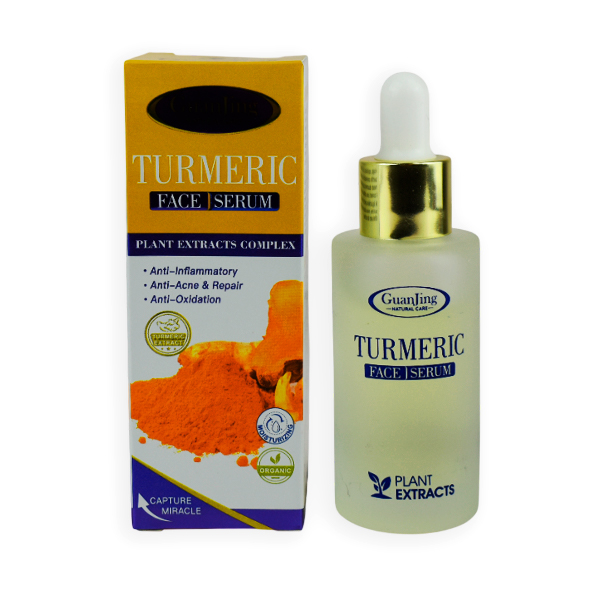 Suero facial con extracto de cúrcuma - GuanJing