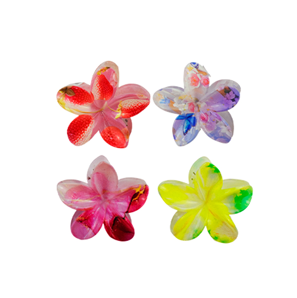 Granchos para el cabello en forma de lirio presentación surtida