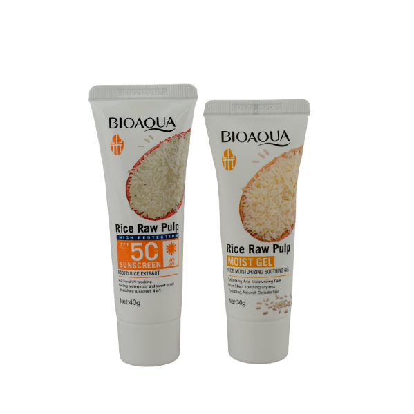 Duo de protector solar con extracto de arroz - Bioaqua