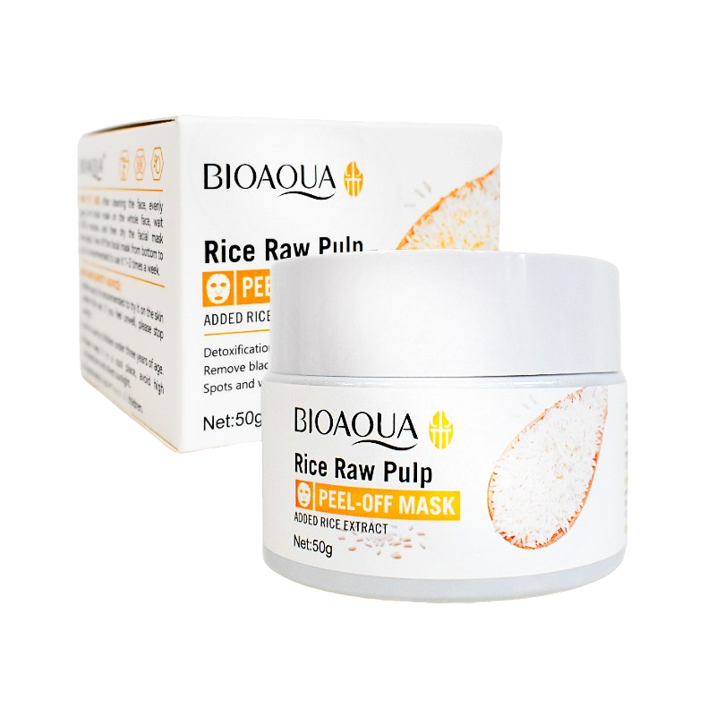 Crema Peel Off Mask Con Extracto de Arroz Bioaqua