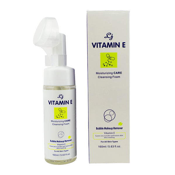 Espuma limpiadora facial con vitamina E