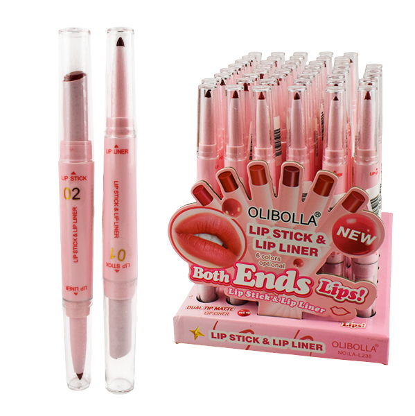 Delineador y labial doble punta - Olibolla