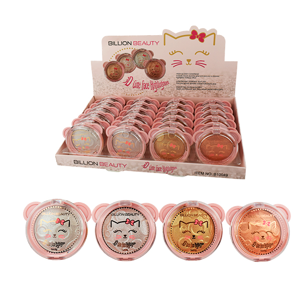 Iluminador facial con diseño de gatos - Billion Beauty