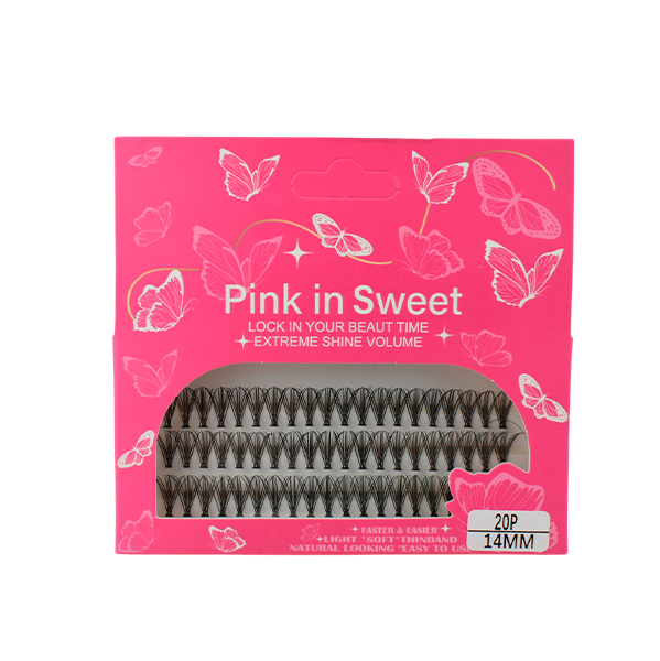 Pestañas artificiales en ramito - Pink in Sweet