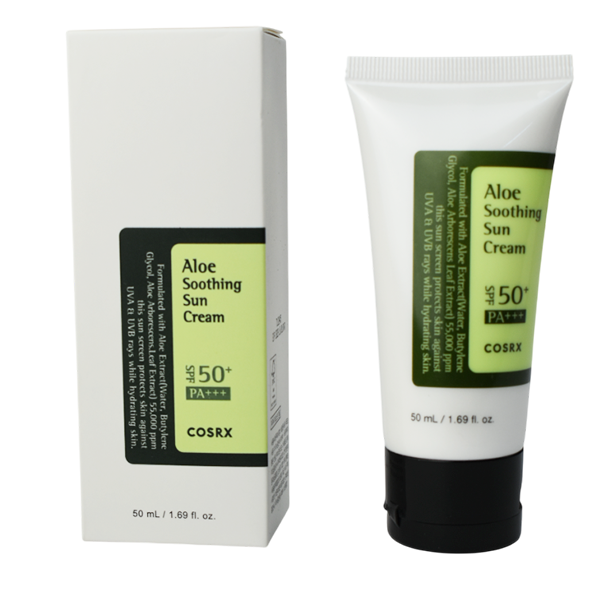 Protector solar calmante de aloe vera COSRX