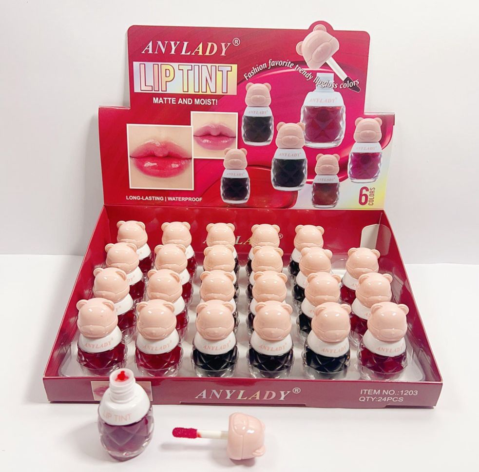 Tinta para para labios con presentación de osito - Anylady