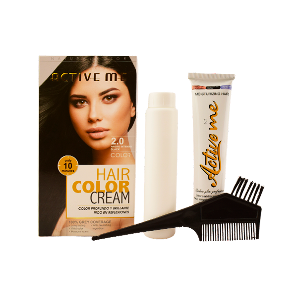 Tinte para el cabello color 2.0 negro intenso - Active me