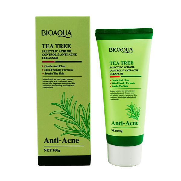 Limpiador facial con extracto de árbol de té - Bioaqua