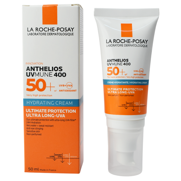 Protector solar de larga duracion anthelios uv mune400 LA ROCHE POSAY