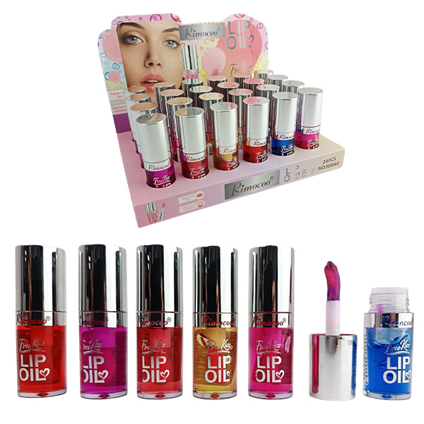 Aceite para labios Lip Oil Free Kiss tonos variados Rimocoo