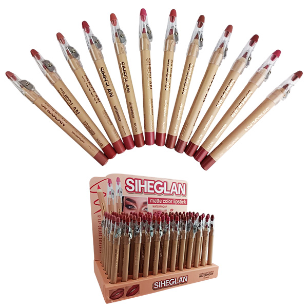 Delineador de labios resistente al agua Matte color Lipstick 12 tonos diferentes de Siheglam