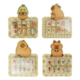 [6920250237961] Set de uñas press on para niña diseño CAPI BARA SURTIDO