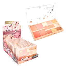 [6972032050763] Sombras Para Ojos De 13 Colores Angel Rose Pop Color