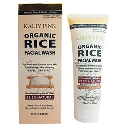 [6972419654560] Limpiador Facial Organico con extraco de arroz de Kaliy Pink