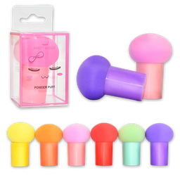 [6970098652655] Esponja para maquillaje con diseño de hongo - Sweet Queen