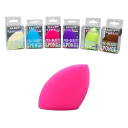 [787269751583] Esponja de huevito Beauty Republic con un lado plano