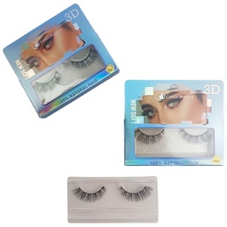 [6923522408021] Pestañas postizas 100% naturales 3D New Soft de Linda Beauty