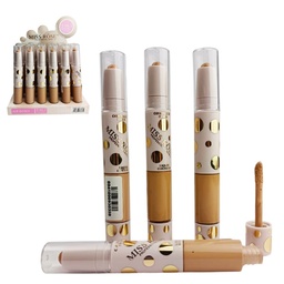 [6941898930359] Corrector dou 2 en 1 en corrector en barra Air Bobo y corrector liquido para contornos de Miss Rose