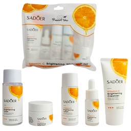 [6942349776649] Kit de blanqueador Skin Care de 5 piesas de vitamina C de Sadoer