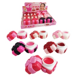 [6975975018791] Balsamo Labial con tonos surtidos Presentación Caja de Regalo de Rimocoo