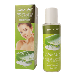 [6977179012438] Agua esencial facial de aloe vera DEAR SHE 120ml.