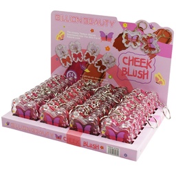 [6972857700690] Rubor en crema 24h en presentación de mariposa - Billion Beauty