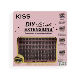 [6930374893011] Pestañas en ramito DIY - Lash extensión - Kiss