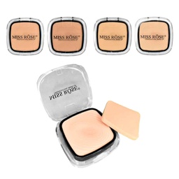 [6975350114582] Polvos compactos para rostro en presentación cuadrada - Miss Rose