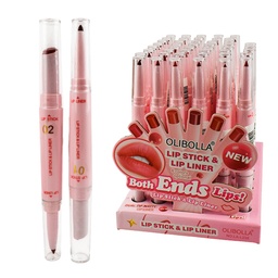[6971822832381] Delineador y labial doble punta - Olibolla