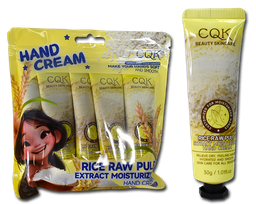 [6974967629953] Cremas Individuales Para Manos con Extracto de Arroz CQK